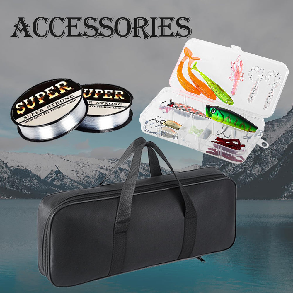 Tripquips carrier bag keeps gear organized for travel fishing trips