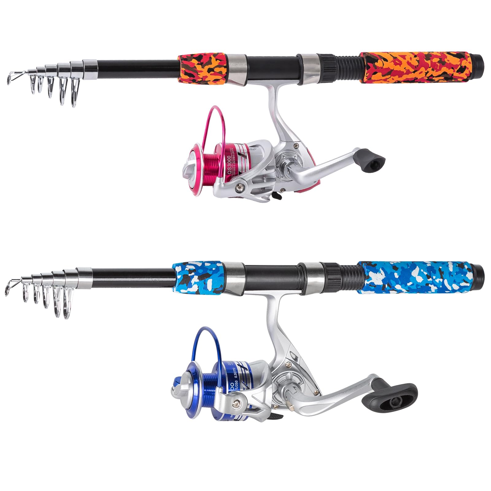 Tripquips QS3000 reels foldable design enables easy left-right handle use
