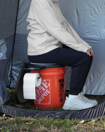 TRIPTIPS 270-degree-swivel-cover provides easy access and mess containment during use