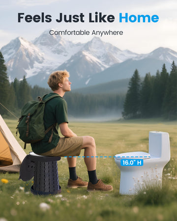 TRIPTIPS ABS plastic base provides stable outdoor positioning