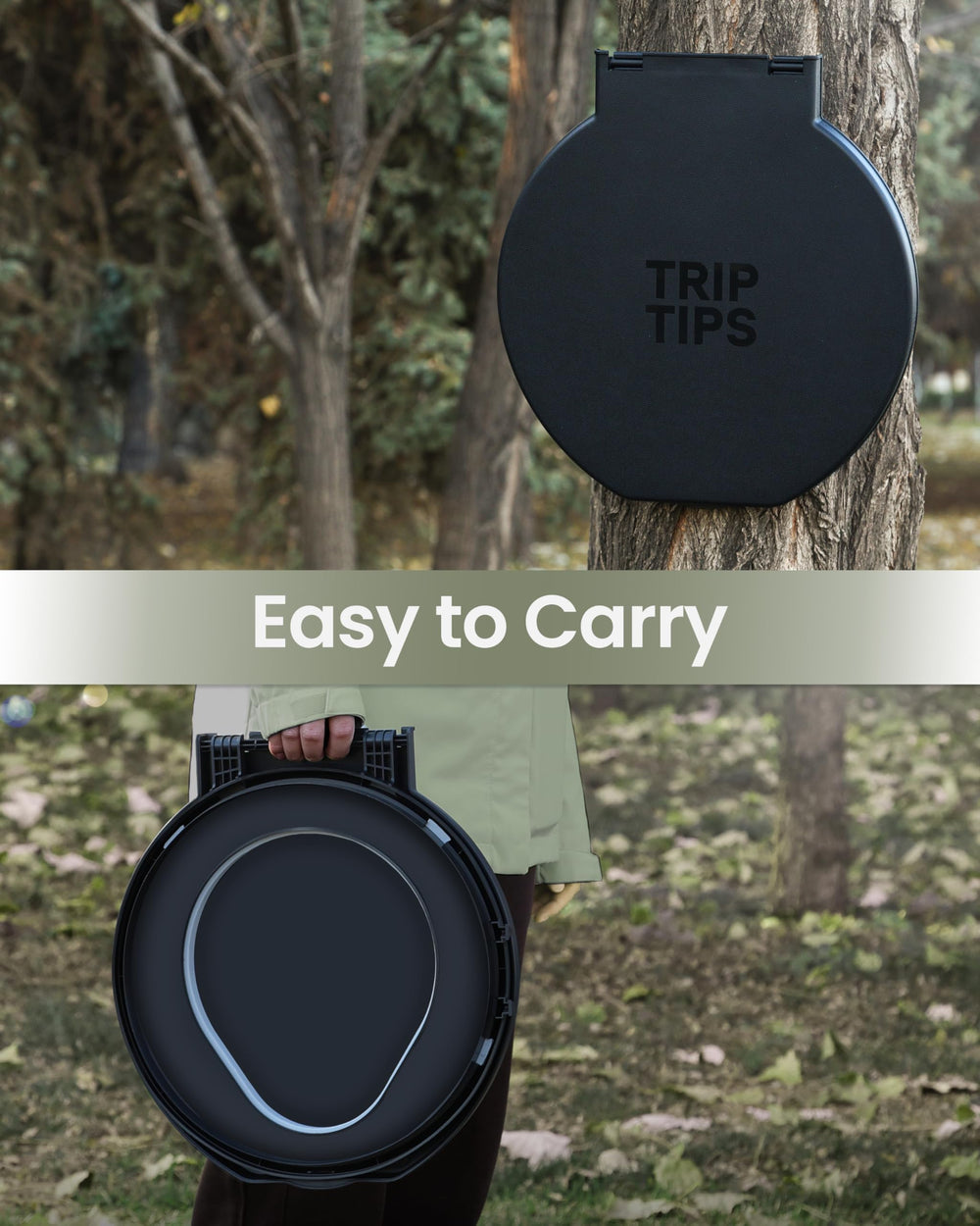 TRIPTIPS travel-friendly-design fits in backpacks or car trunks for on-the-go convenience