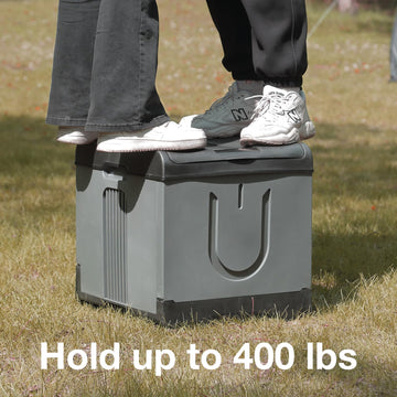 TRIPTIPS waterproof plastic allows easy cleaning after outdoor use.