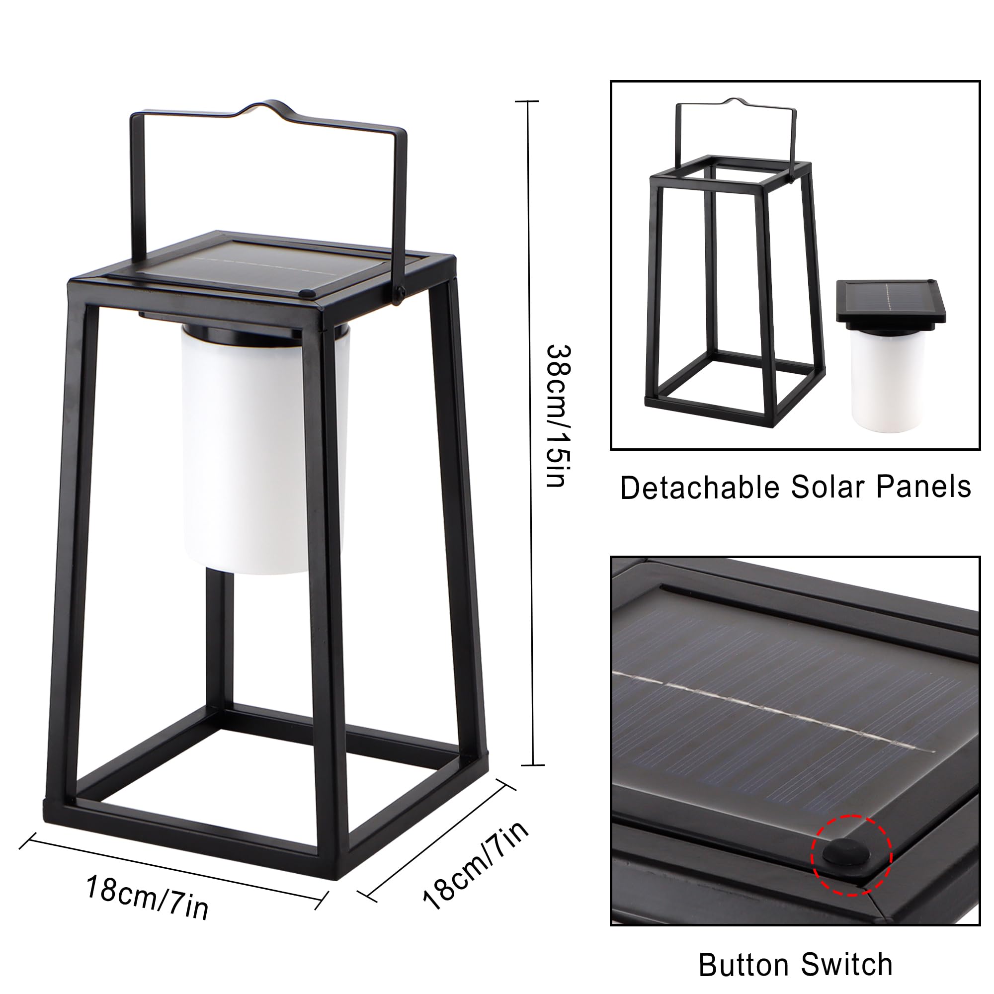 TRIROCKS cordless design enables portable lighting anywhere.