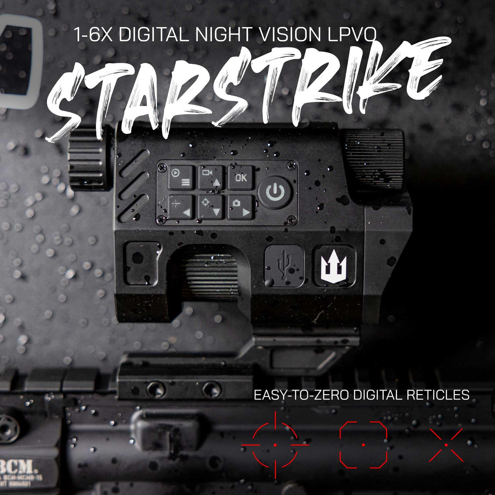 Triton StarStrikeX night-vision-ready optics provide visibility with NV gear