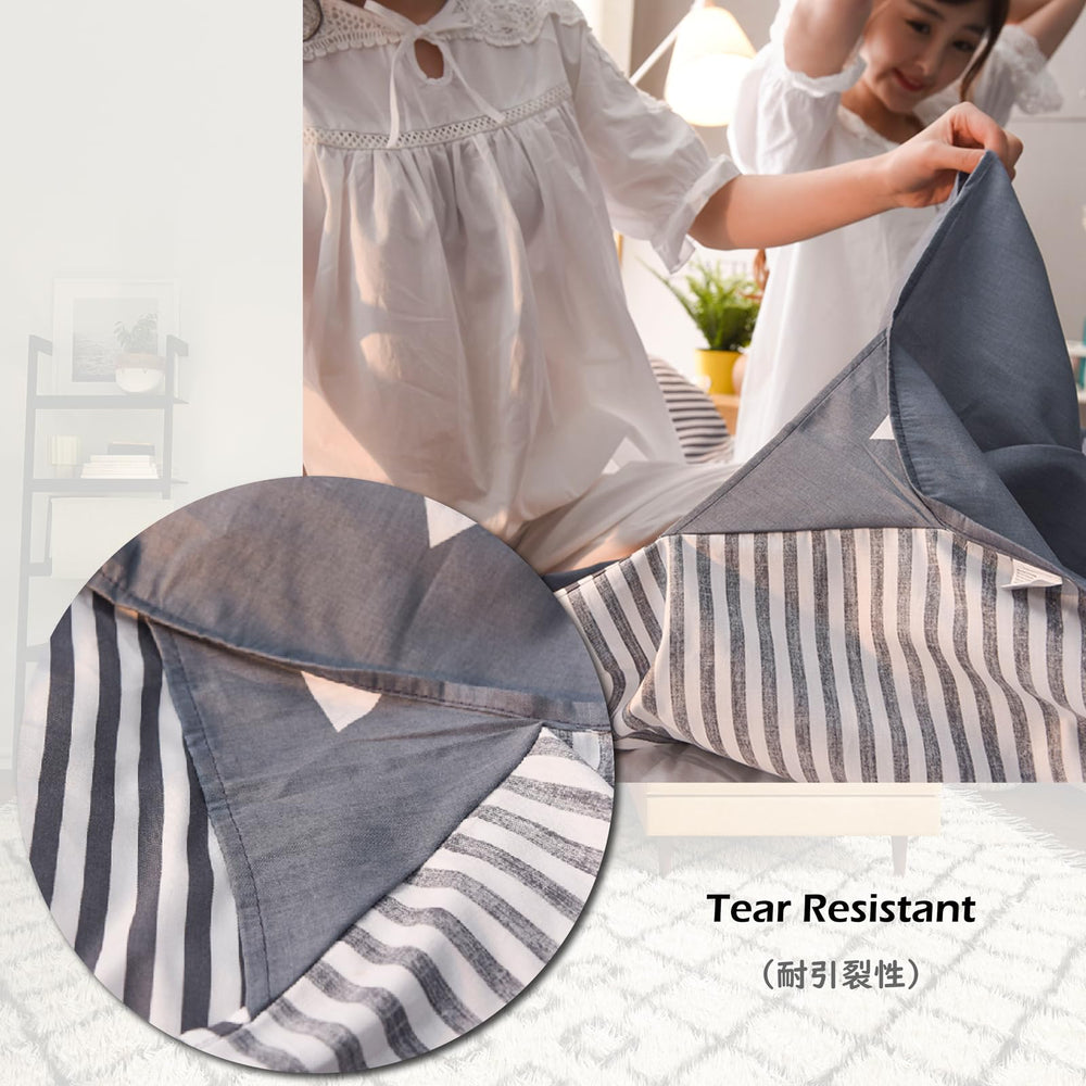 TRIWONDER sleeping bag liner bottom zipper enhances ventilation and warmth control.