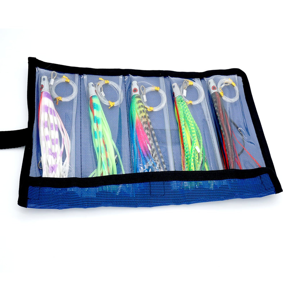 Premium storage bag for the five lure set