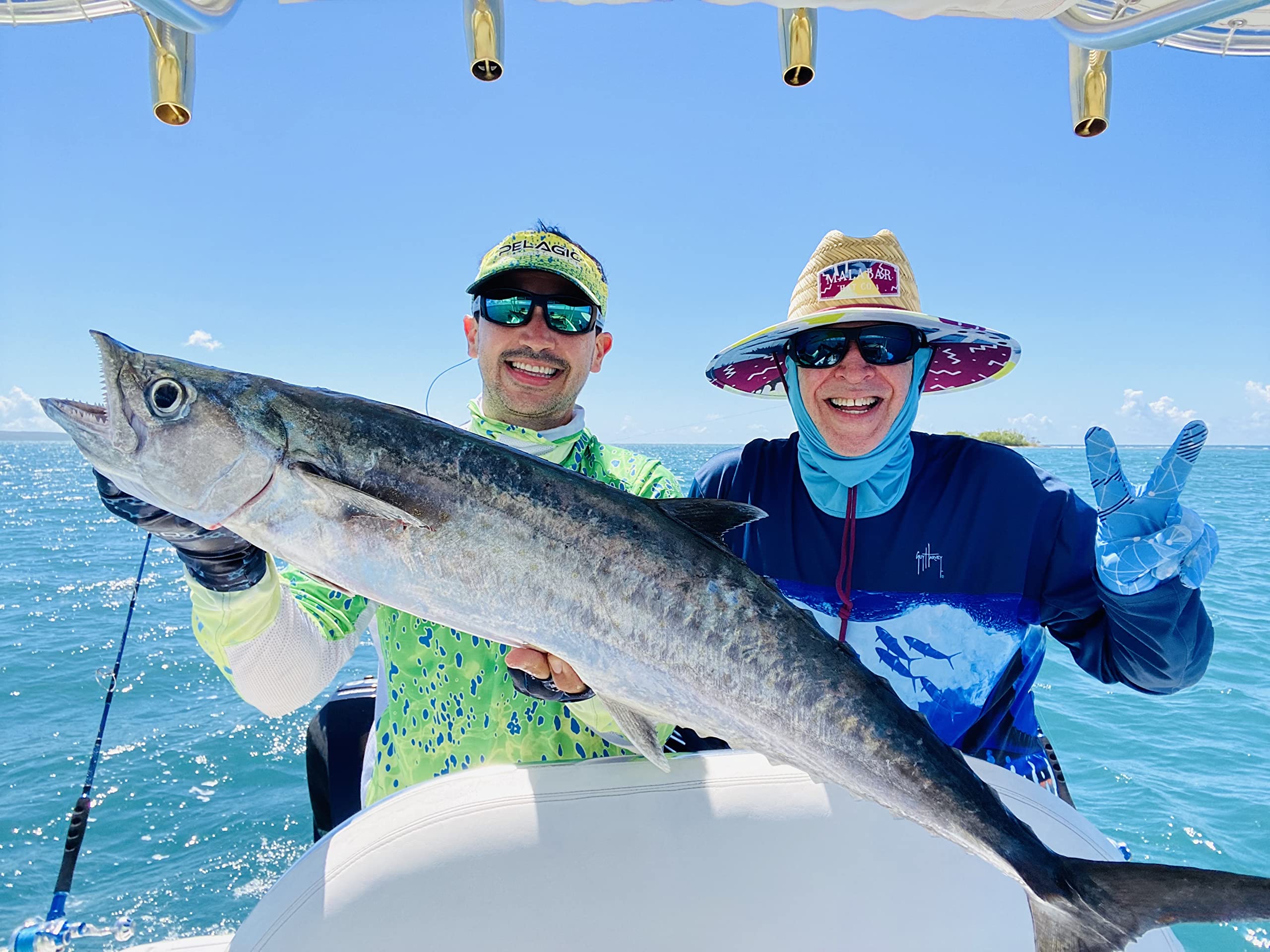 TrollTrue saltwater rig with durable construction for harsh conditions.