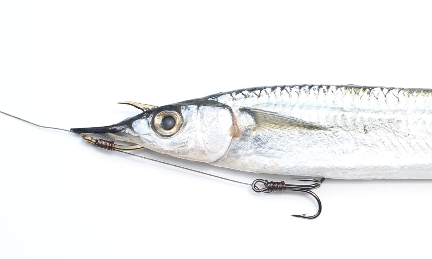 TrollTrue Wahoo and marlin rig shown with durable construction for big-game fishing.