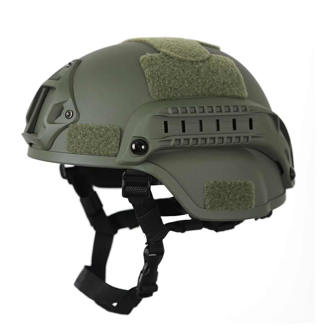 Tronikrc tactical helmet army green weatherproof build for cold and rain.