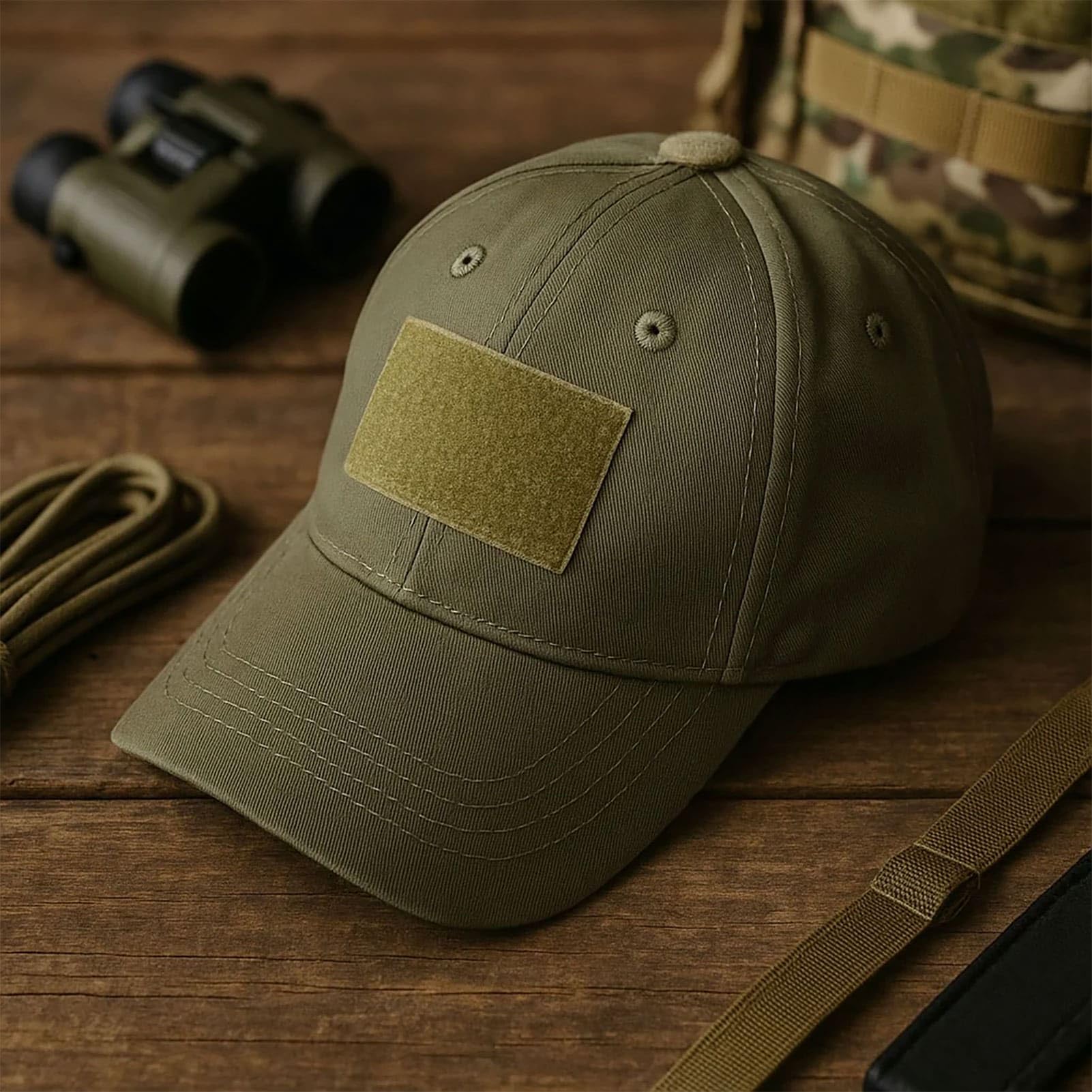 Trooper Kids 6-Panel Tactical Cap adjustable back for a secure fit