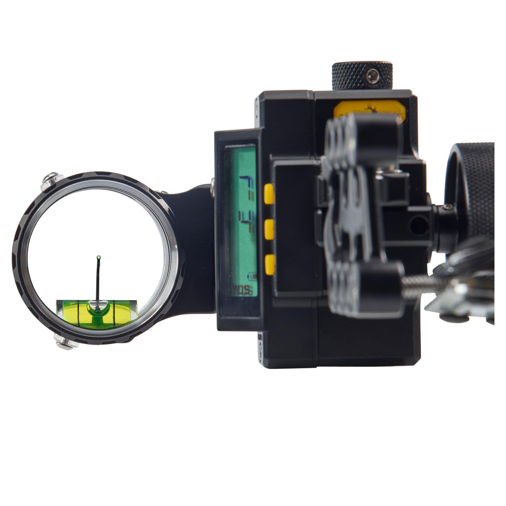 Trophy Ridge Digital React One Pin kit includes USB charger and backup sight tapes.