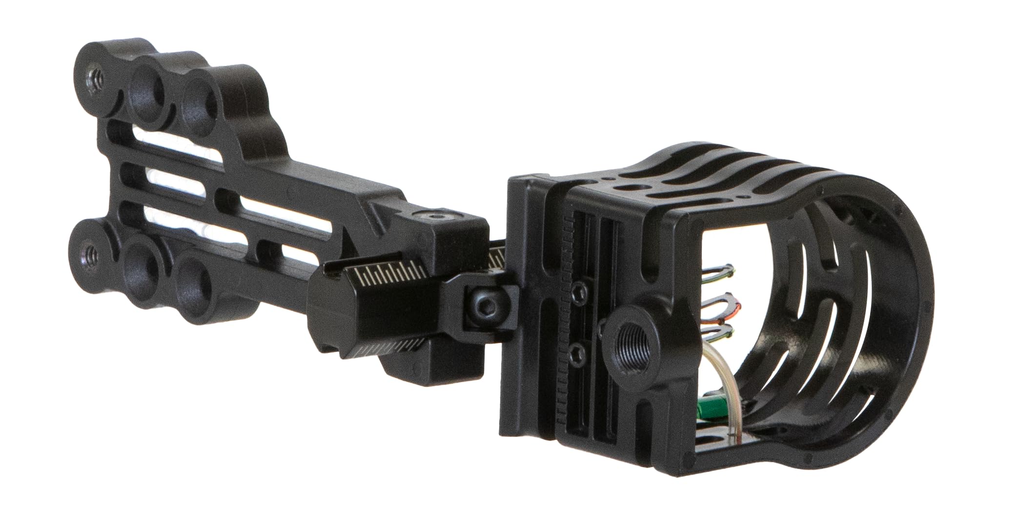 Yellow hood accent on the Gem sight speeds target acquisition