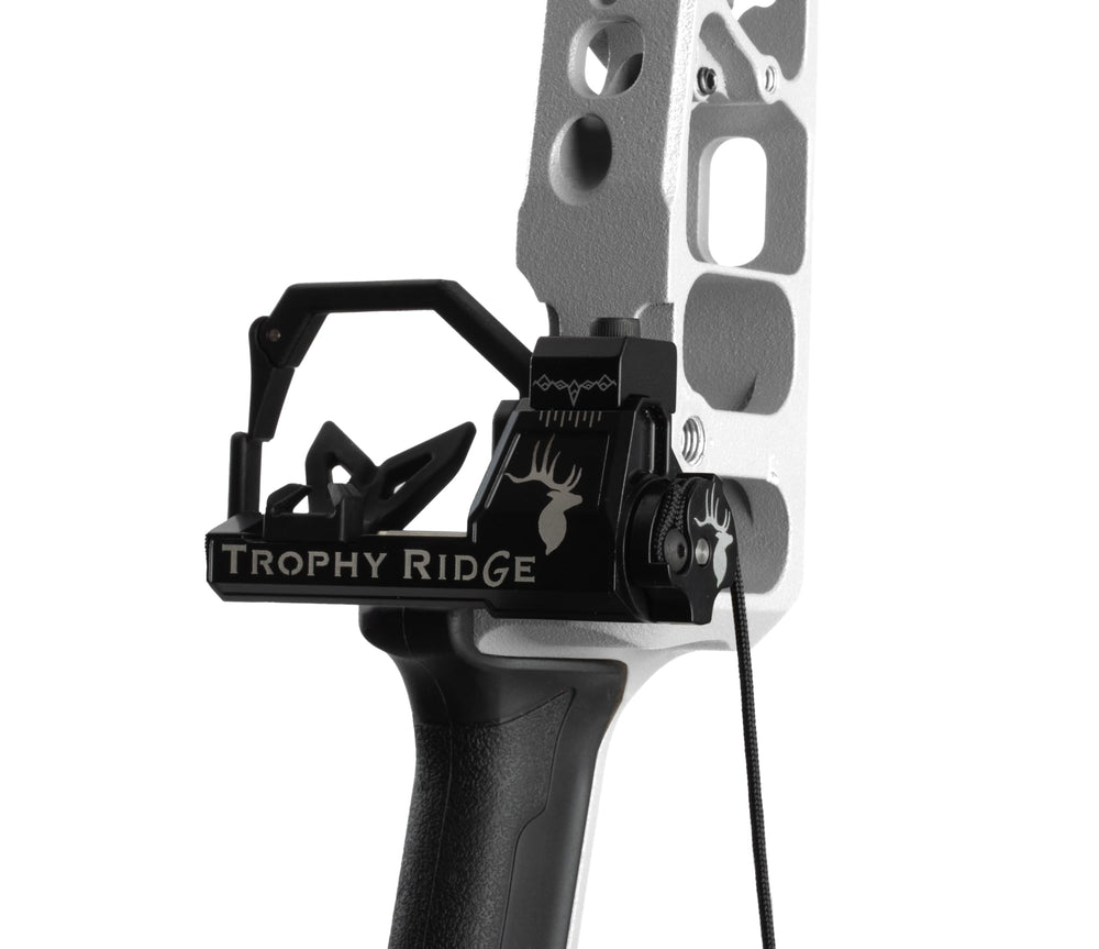 Trophy Ridge Propel IMS arrow rest installation, bolt-on design enables quick setup without bow press.