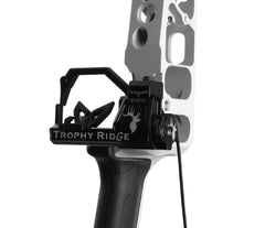 Trophy Ridge Propel IMS arrow rest installation, bolt-on design enables quick setup without bow press.