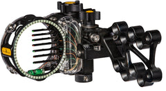 Trophy Ridge React Pro 7-pin sight front view for fast target acquisition.