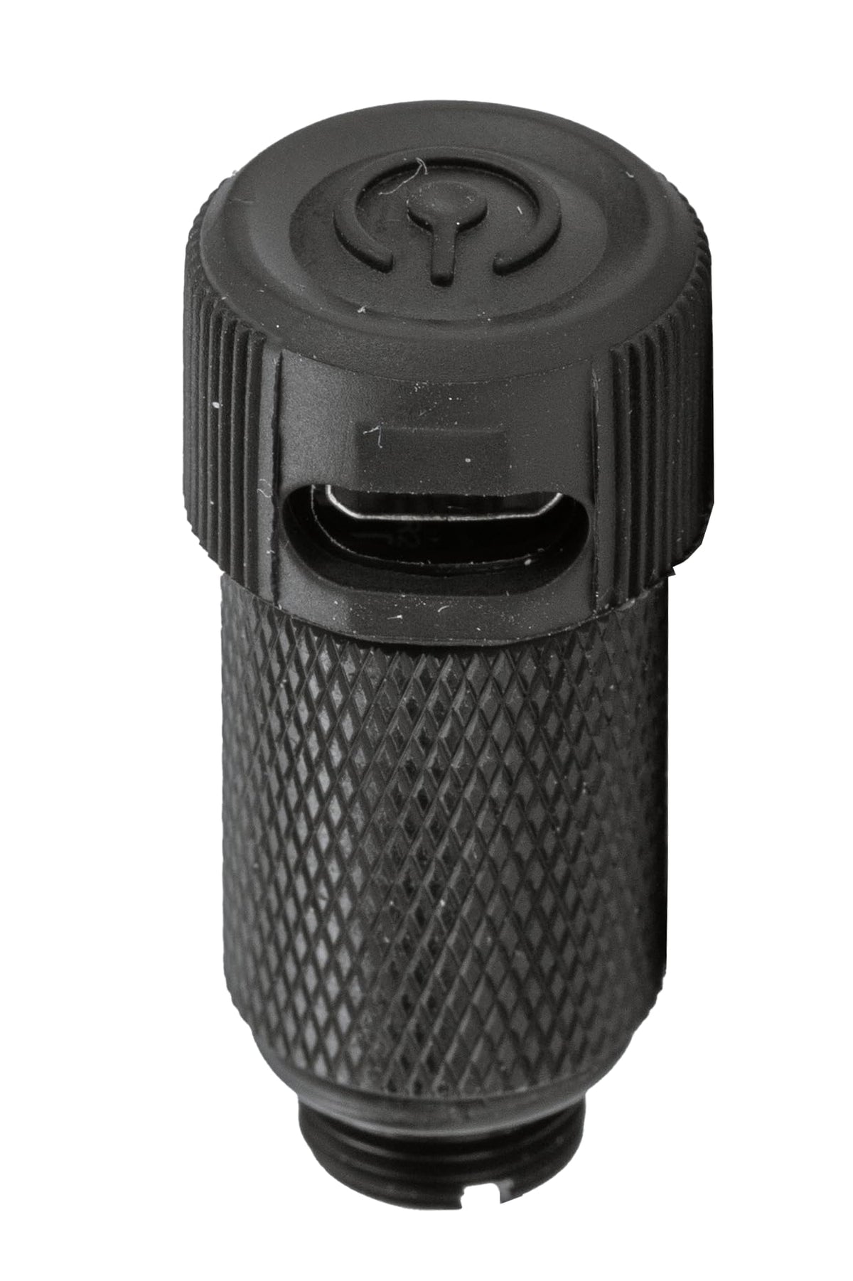 USB rechargeable battery visible in Trophy Ridge Rechargeable Archery Sight Light assembly