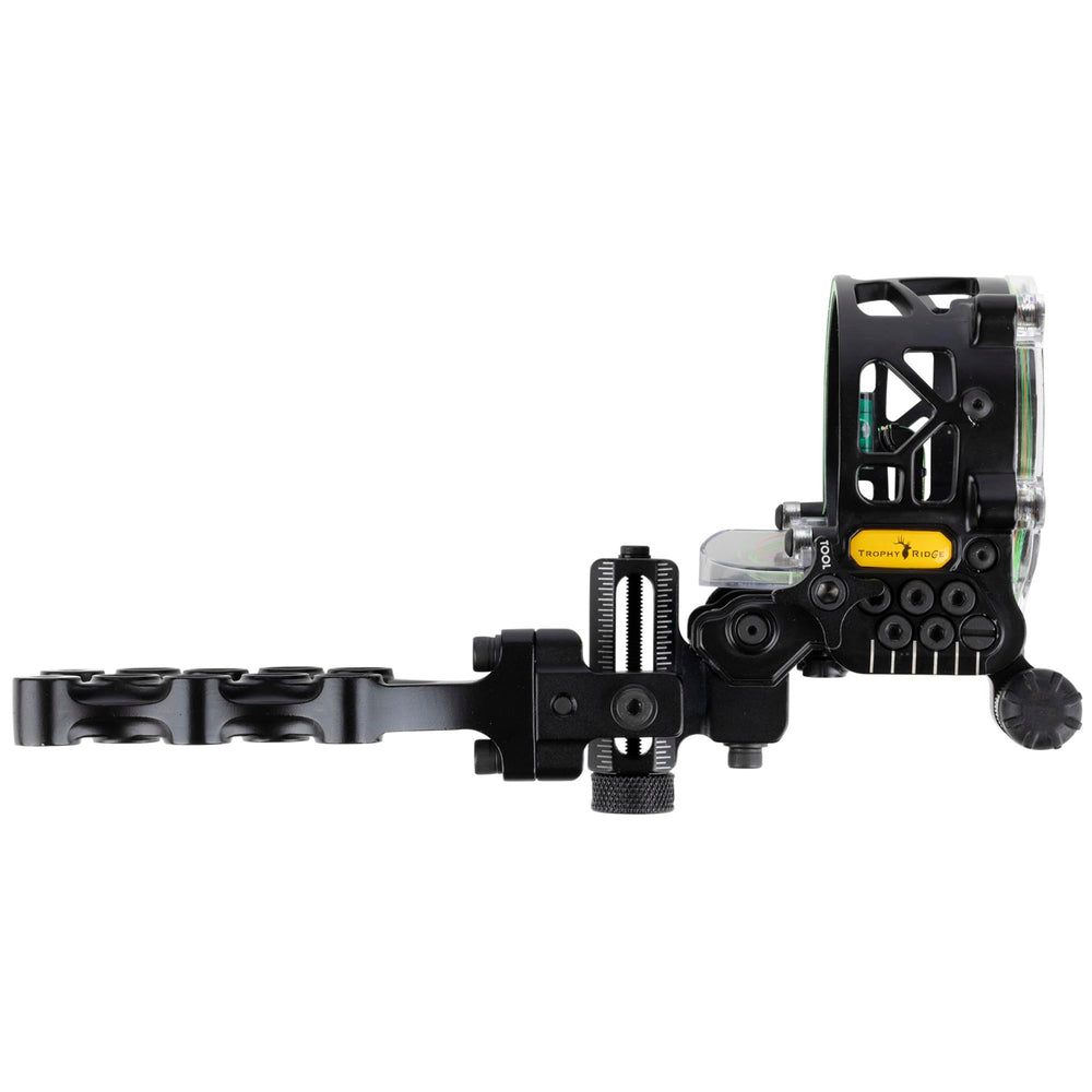 Trophy Ridge stacked 5-pin sight all aluminum body promises long-lasting durability