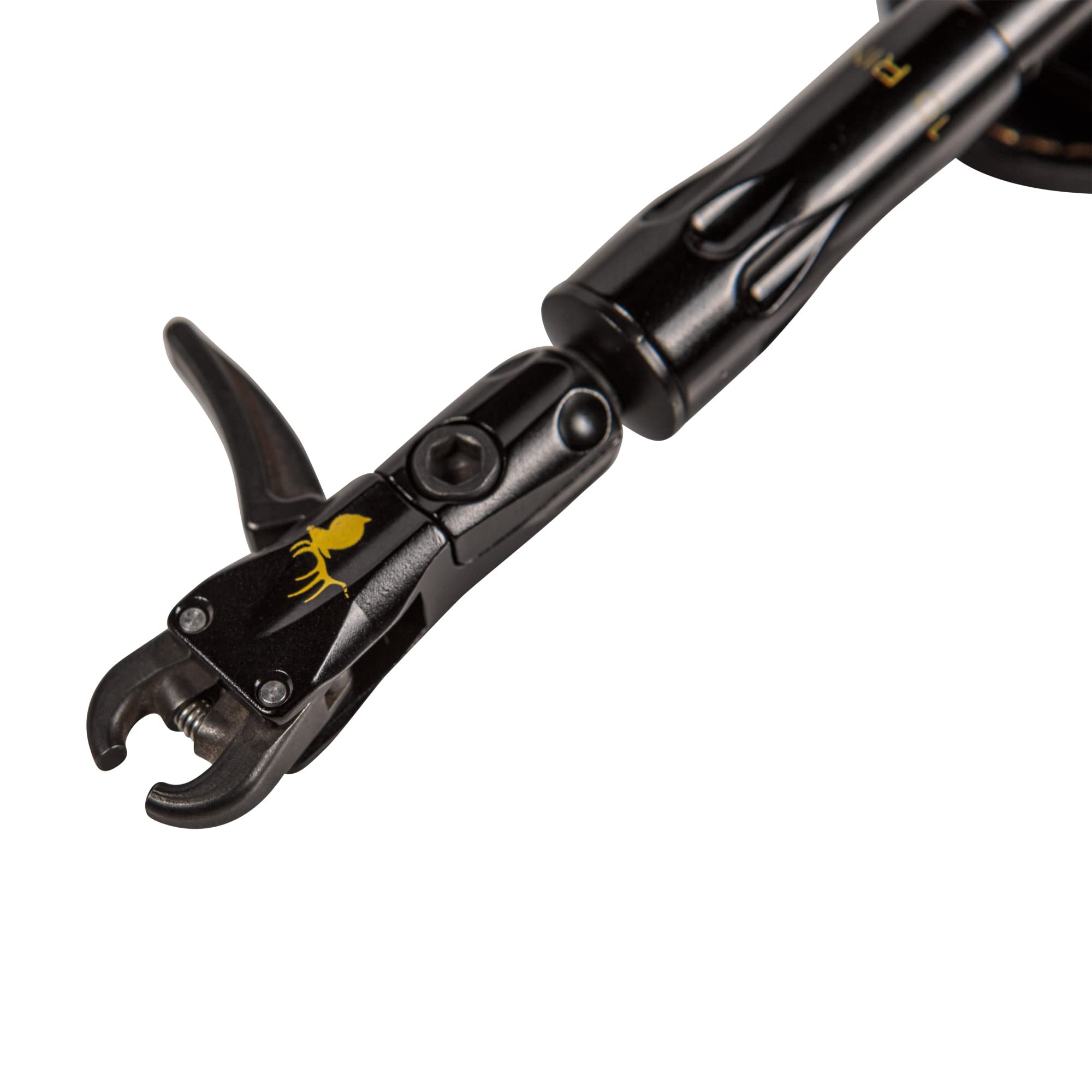 Swiveling arm with four locking positions