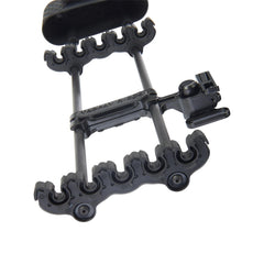 Trophy Ridge VRSA Light Quiver cam locking lever secures quiver for fast, quiet detachment.