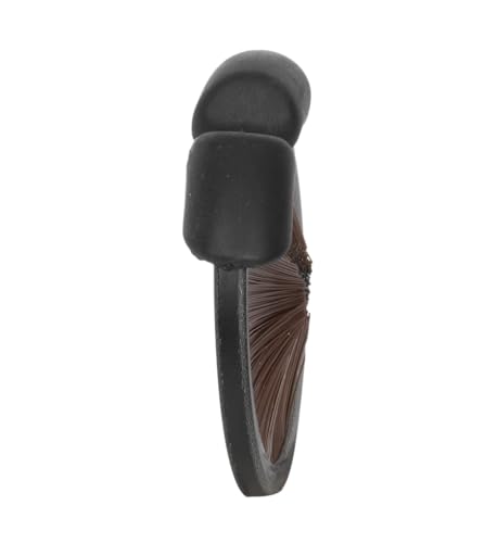 Close-up of Installation-ready Trophy Ridge Whisker Biscuit replacement in brown.