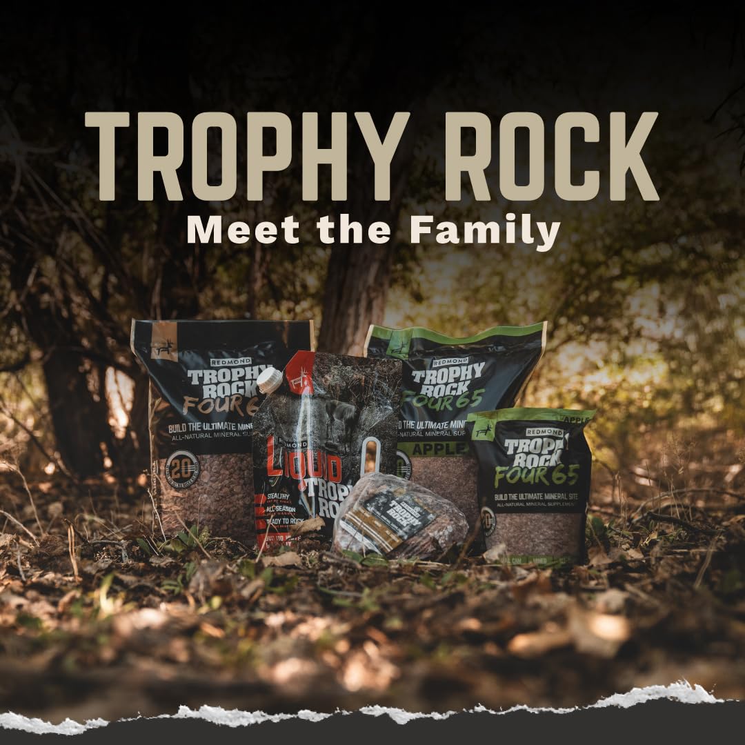TROPHY ROCK Utah mined origin badge emphasizes natural minerals.