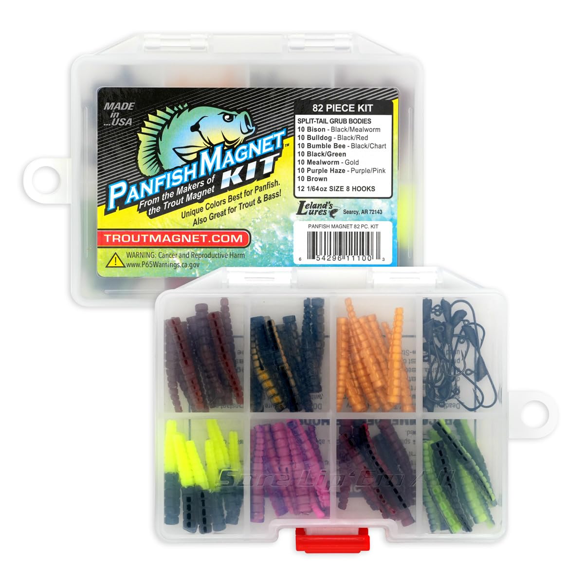 Trout Magnet longer shad dart hook enables easier hook removal.