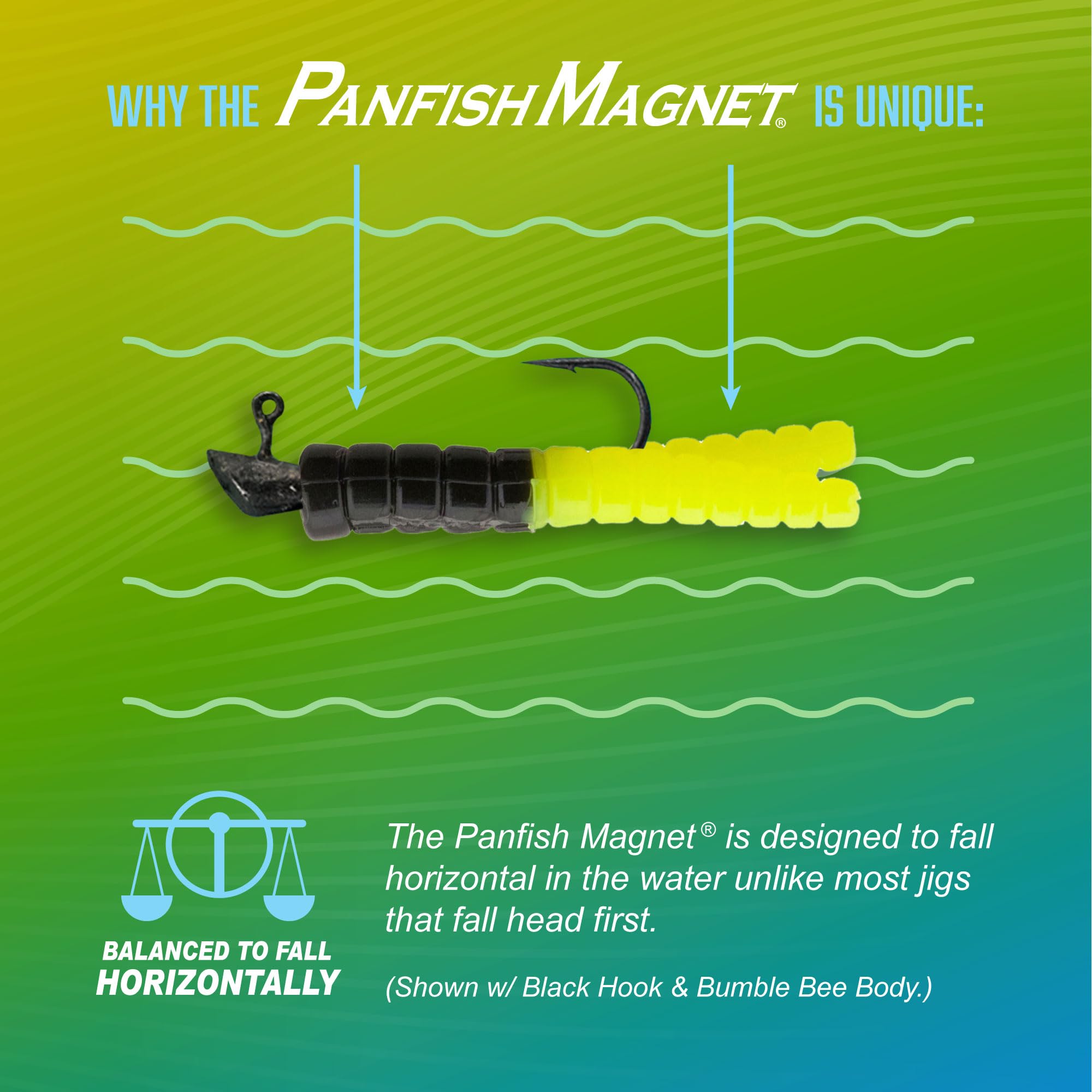 Trout Magnet USA-made plastic ensures durability on rough days.