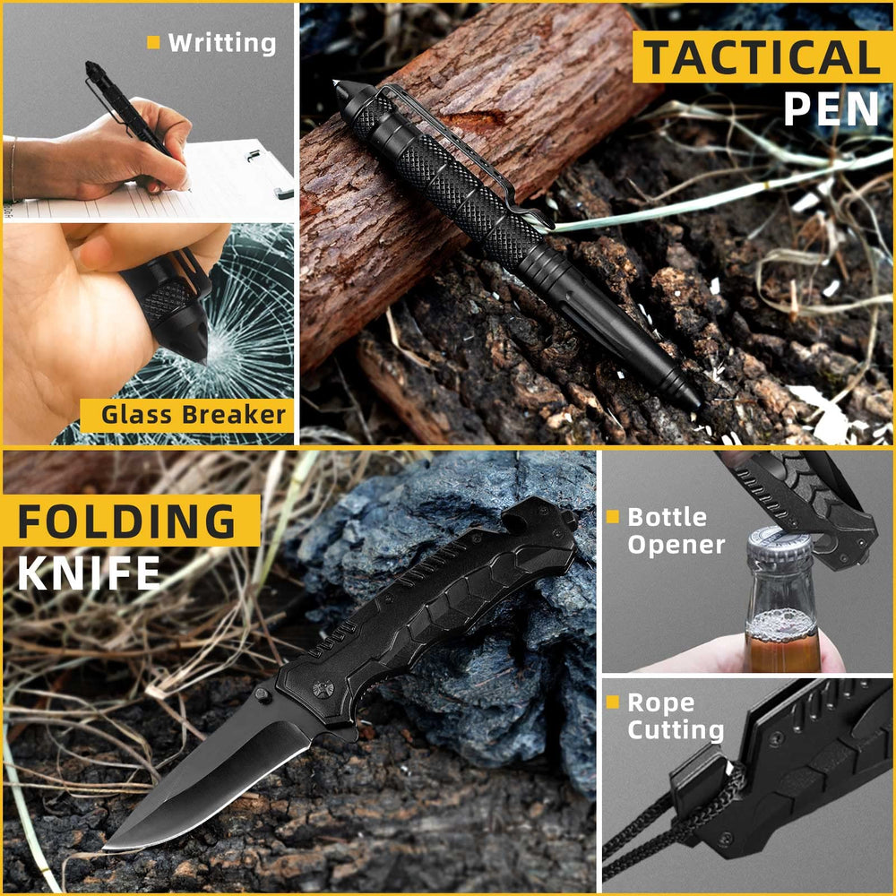 TRSCIND flashlight emphasizes reliable illumination for tents and trails.