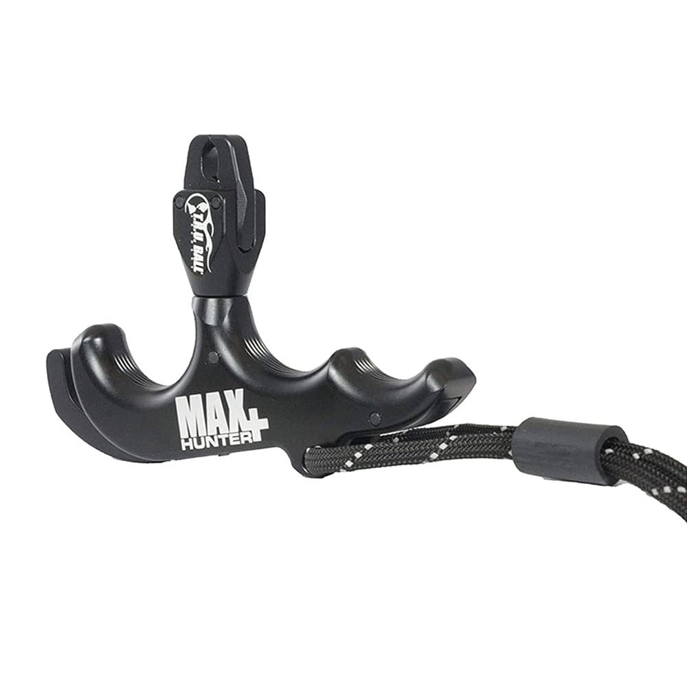 T.R.U. Ball Max Hunter bow release with ergonomic head for smoother aiming.