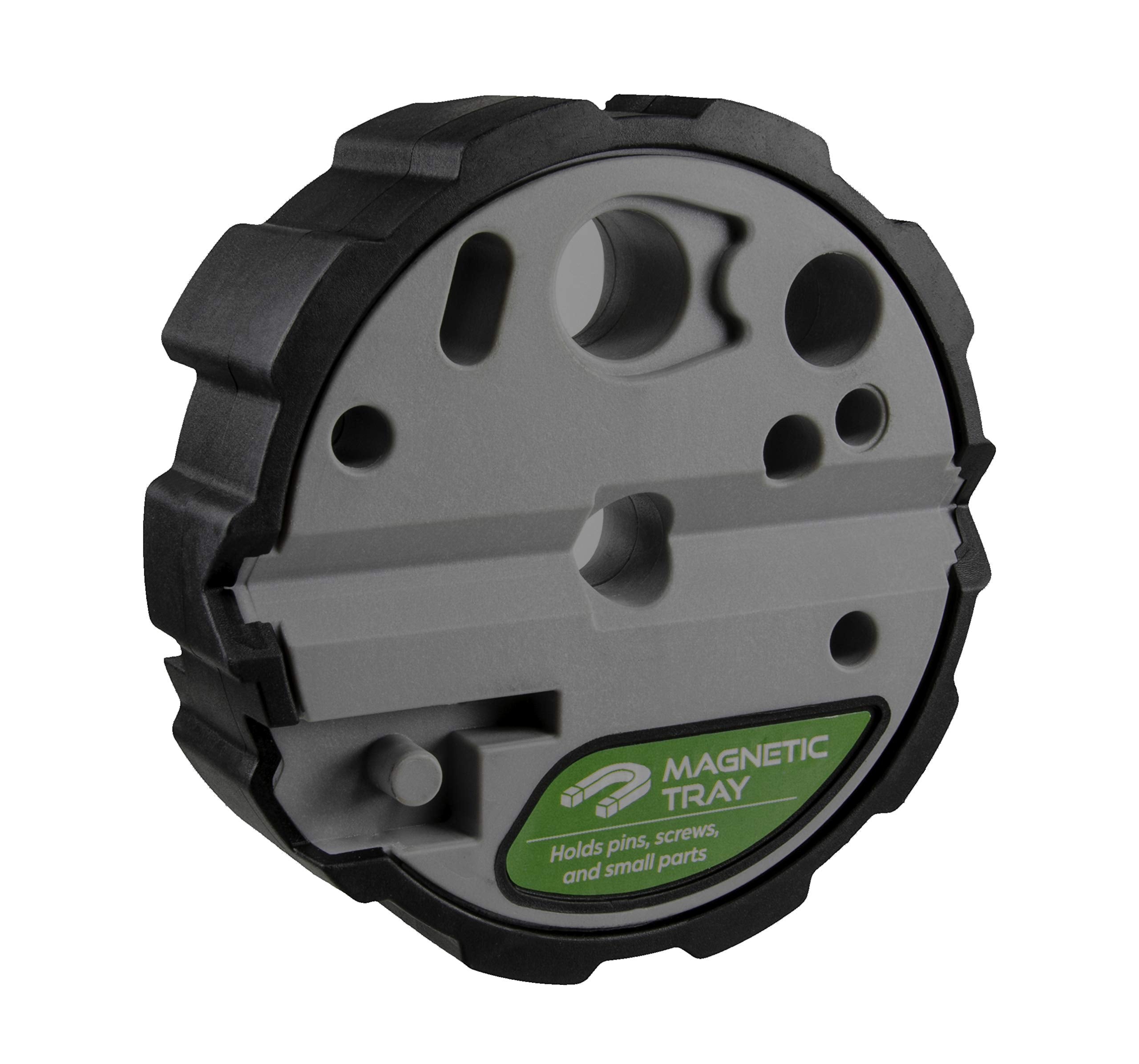 Integrated magnet holding pins and small parts