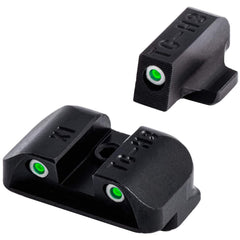 TRUGLO glow-in-the-dark front sight with daylight dot and Tritium glow for clear low-light aiming.