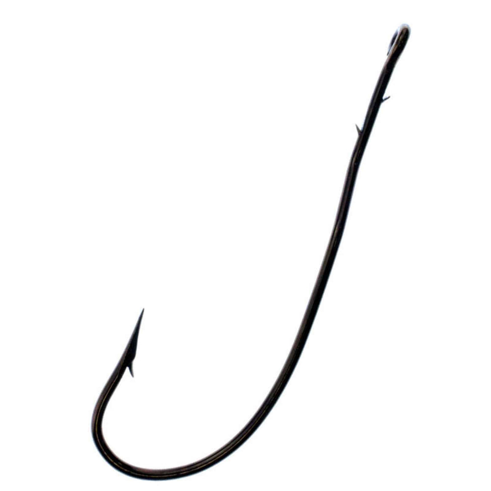 Tru Turn 047ZS-3/0 Bronze Worm Hooks, 3/0, Pack of 6