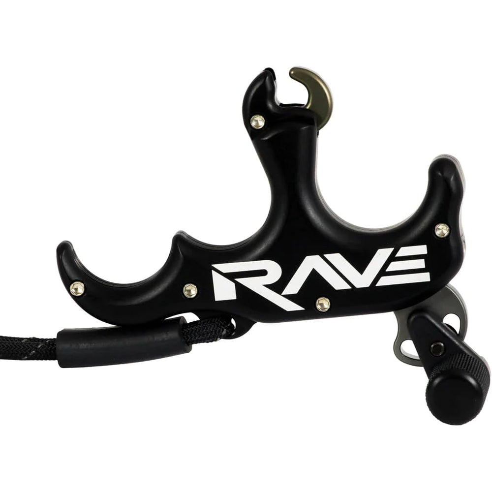 T.R.U. Ball Rave Release jaw-loading view highlights easy D-loop setup.