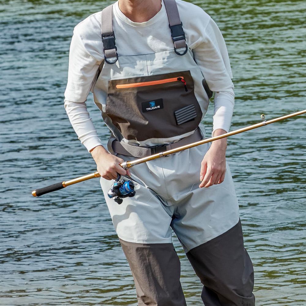 Trudave fishing waders size chart helps you find the right fit