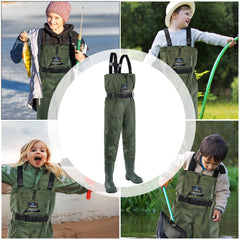 Trudave waders feature an outer pocket for snacks and small gear.