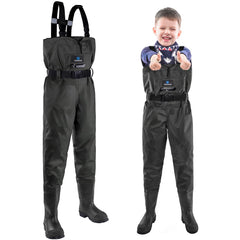 Trudave kids chest waders waterproof keep little explorers dry while river wading