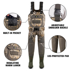 Trudave waders with sealed seams prevent leaks for reliable outdoor performance