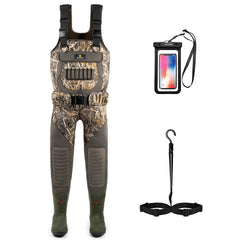 Trudave women's hunting waders with waterproof upper keep you dry in wet marshes