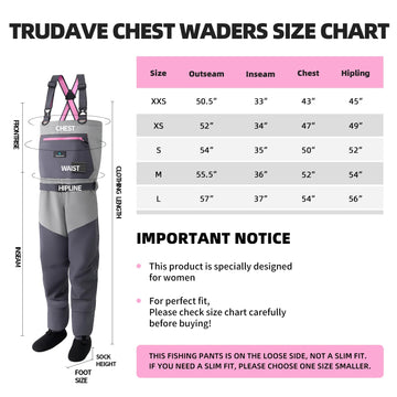 Trudave stockingfoot design pairs with your preferred wading boots.
