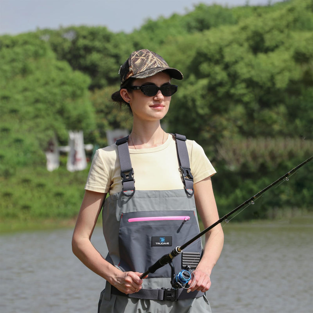 Trudave stockingfoot waders offer a loose fit for layering and movement
