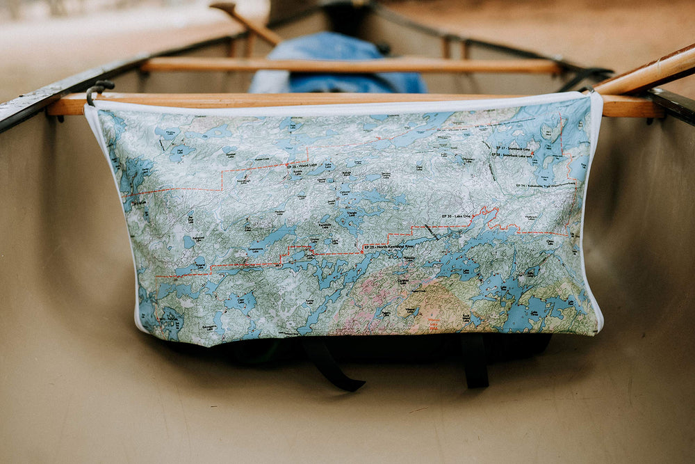 True North BWCA map topographic features aid precise navigation