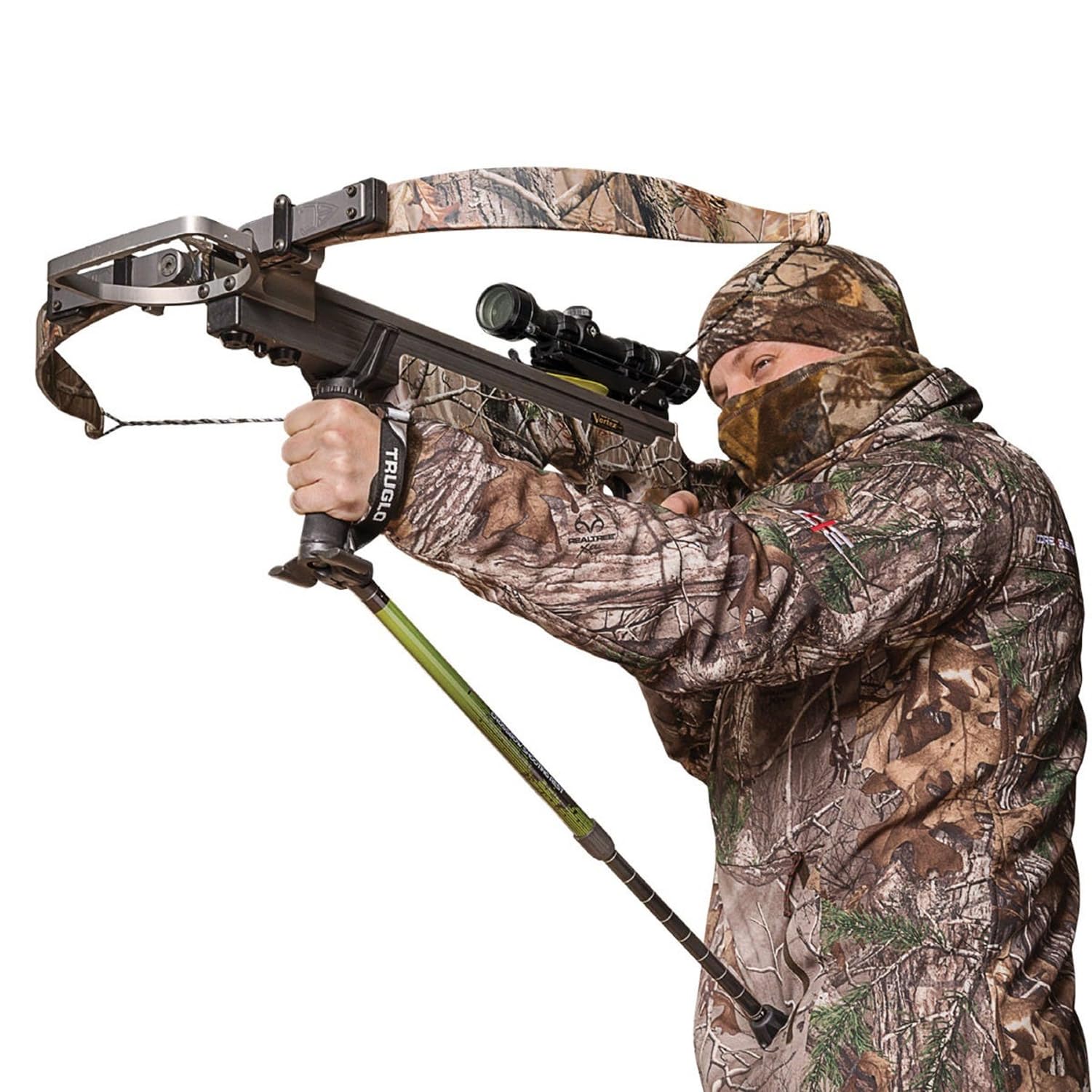 TRUGLO Hip Shot is lightweight aluminum-composite for easy field carry.