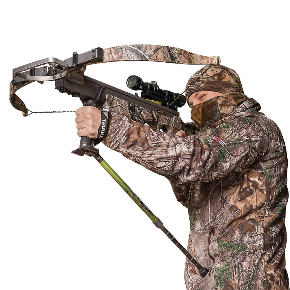 TRUGLO Hip Shot is lightweight aluminum-composite for easy field carry.