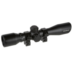 Duplex reticle visible through the TRUGLO scope