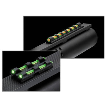 TRUGLO Gobble-Dot on turkey gun with NWTF endorsement logo.