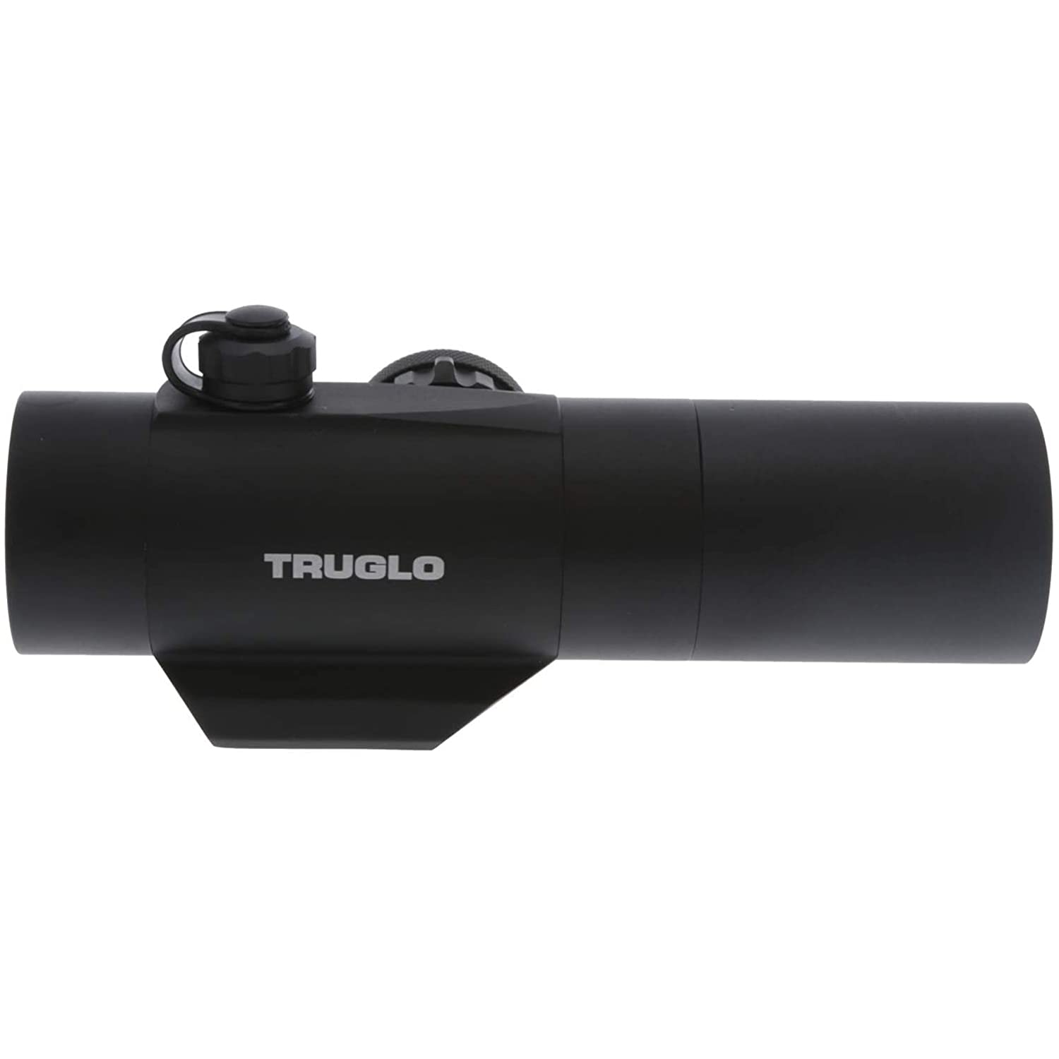 TRUGLO Gobble Stopper crossbow sight uses an integrated Weaver-style mounting system.