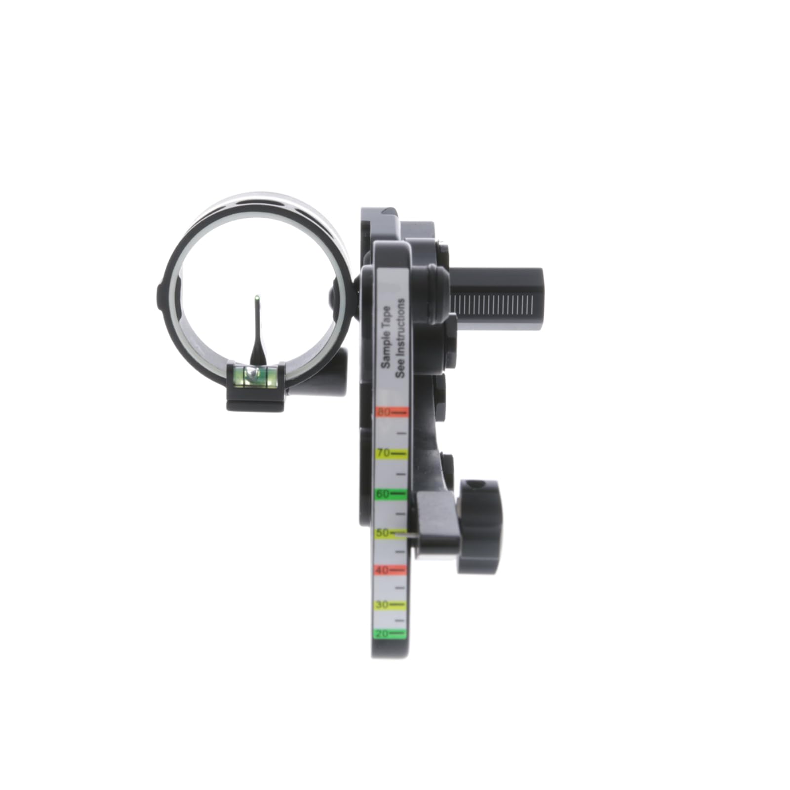 TRUGLO Range Rover in-use view highlighting tool-less yardage lock for fast adjustments.