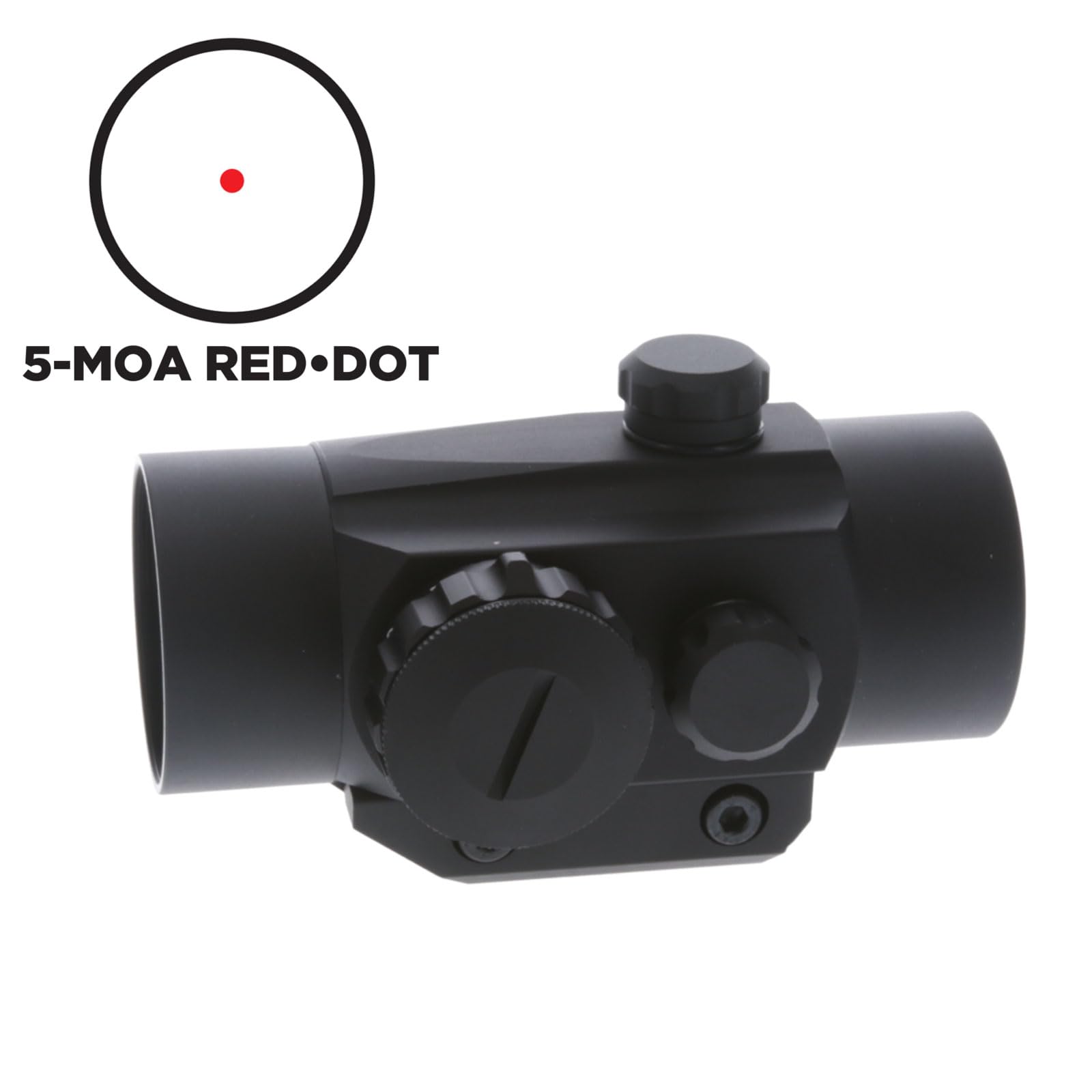 TRUGLO Red-Dot is compatible with rifles, airguns, and crossbows for versatility.