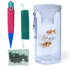 Trungeton anti-escape fish trap in use