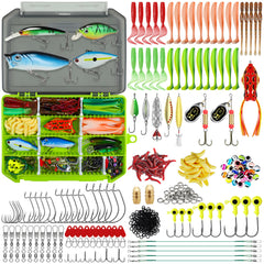 TRUSCEND 240-Piece Fishing Lures Kit - Lure Set (Hero Image)